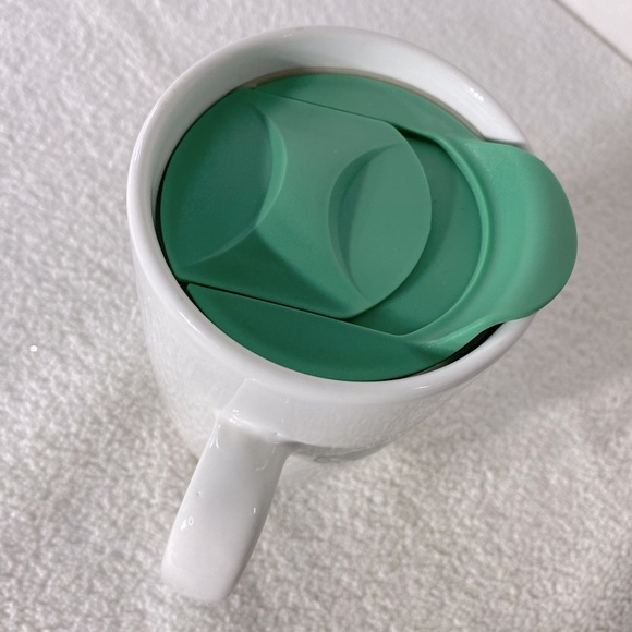 Modern Gourmet Foods White Ceramic Central Perk Friends Travel Mug - Picture 8 of 9